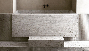 travertine tile cost